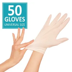 Premium Powder Free, One Size Fits All, Vinyl Gloves