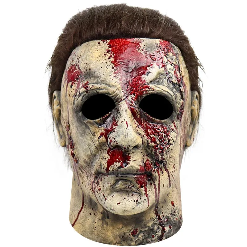 Professional Halloween Latex Skull Mask - Full Head Skeleton Helmet for Costume Parties and Decorations