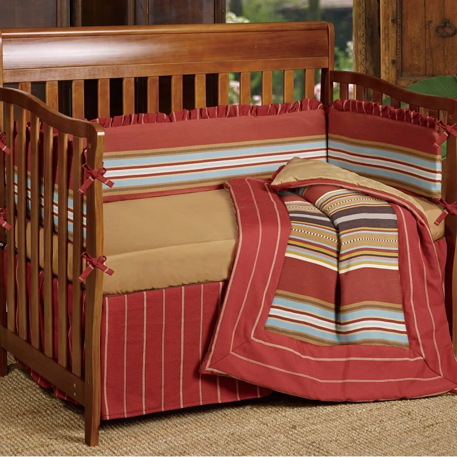 "Baby Calhoun" 3-Pc Crib Bedding Set