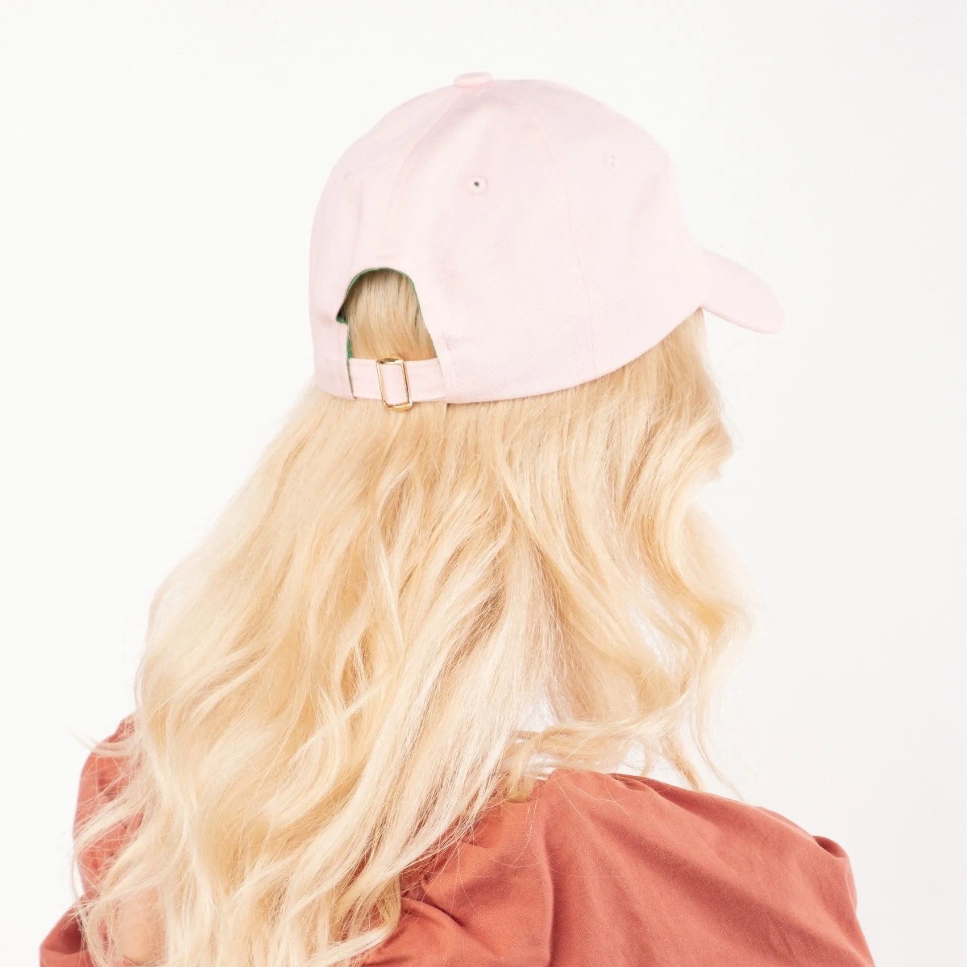 Silk-lined Essential Baseball Cap - Pink