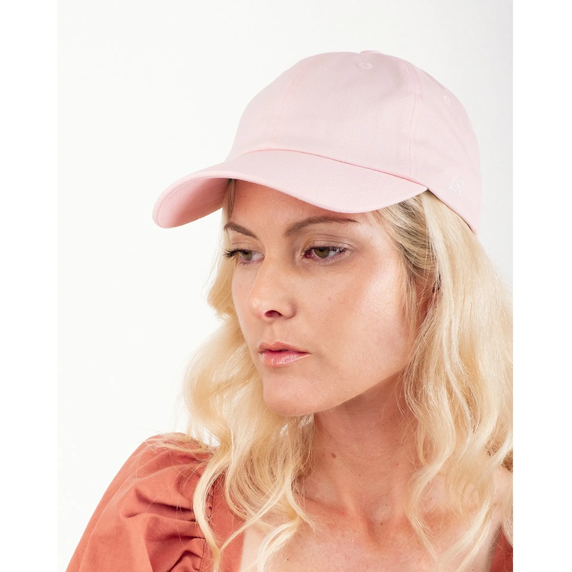 Silk-lined Essential Baseball Cap - Pink