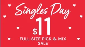 SINGLES EVENT $11 PICK ANY 6 to 20