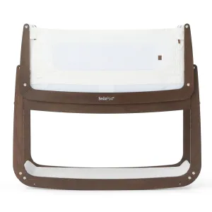 Snuzpod 4 Bedside Crib - The Natural Edit, Ebony