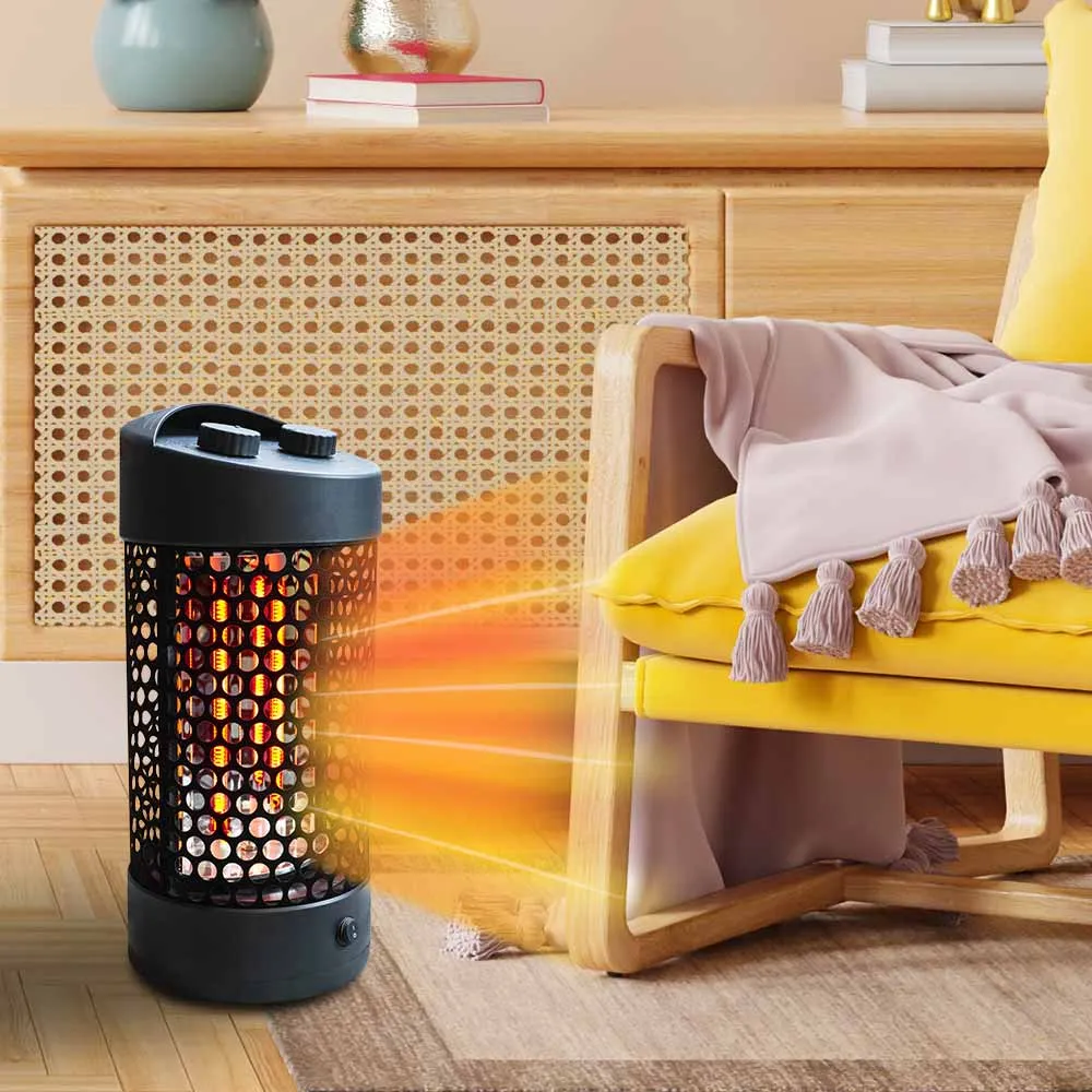 Space Heater - Black, 1500w - Gorilla Gadgets