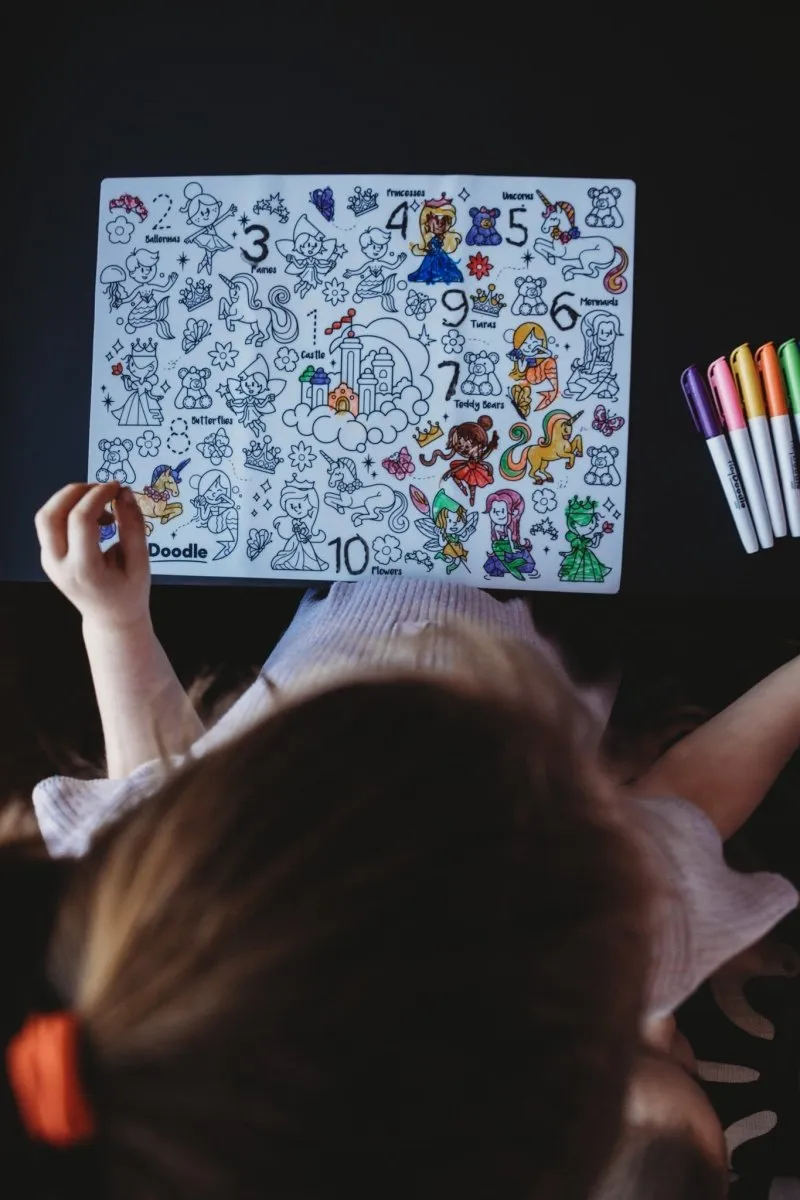 Sugar & Spice - Hey Doodle Classic Reusable Silicone Drawing Mat