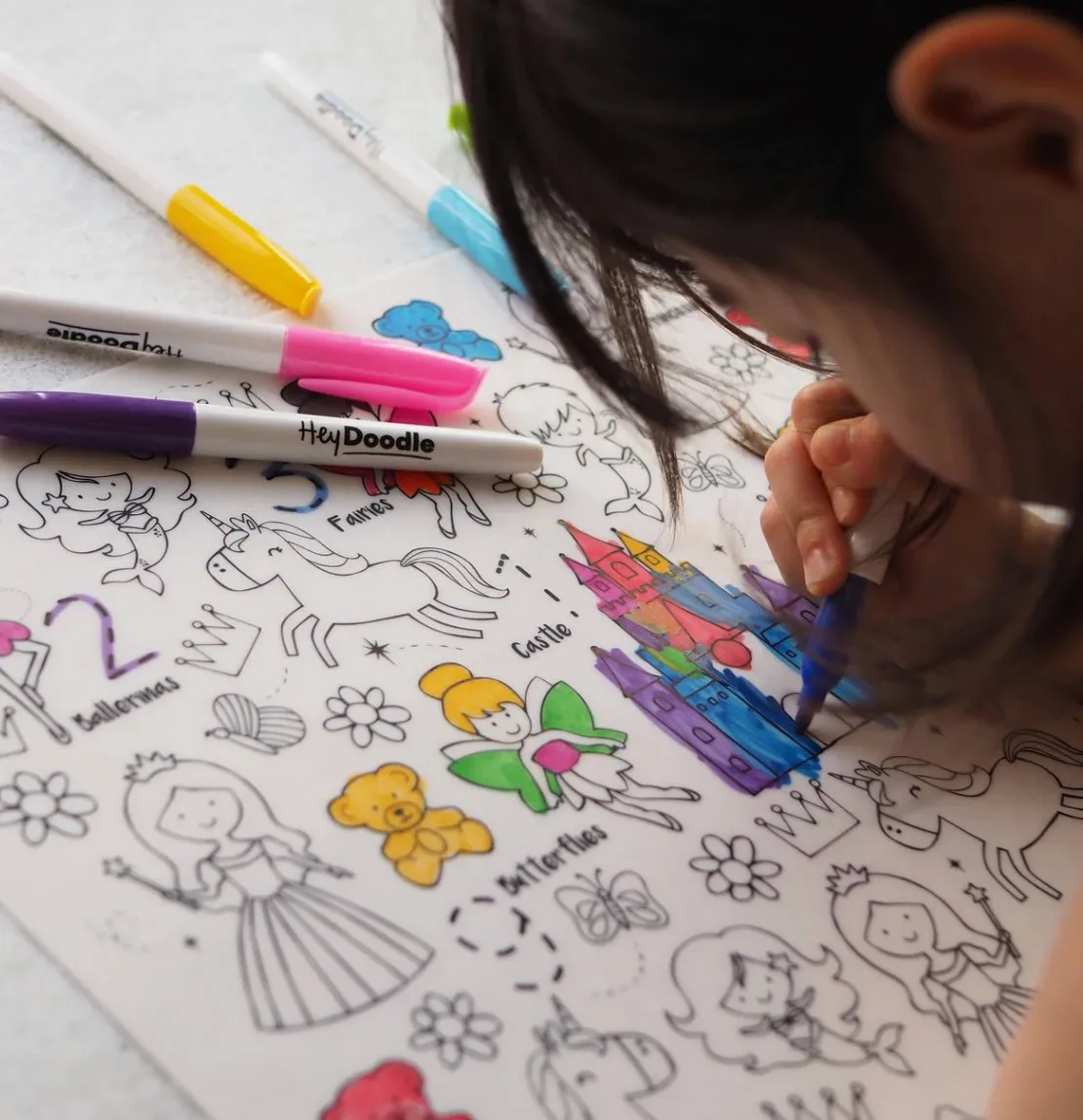 Sugar & Spice - Hey Doodle Classic Reusable Silicone Drawing Mat