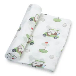 Tee Time Baby Swaddle Blanket