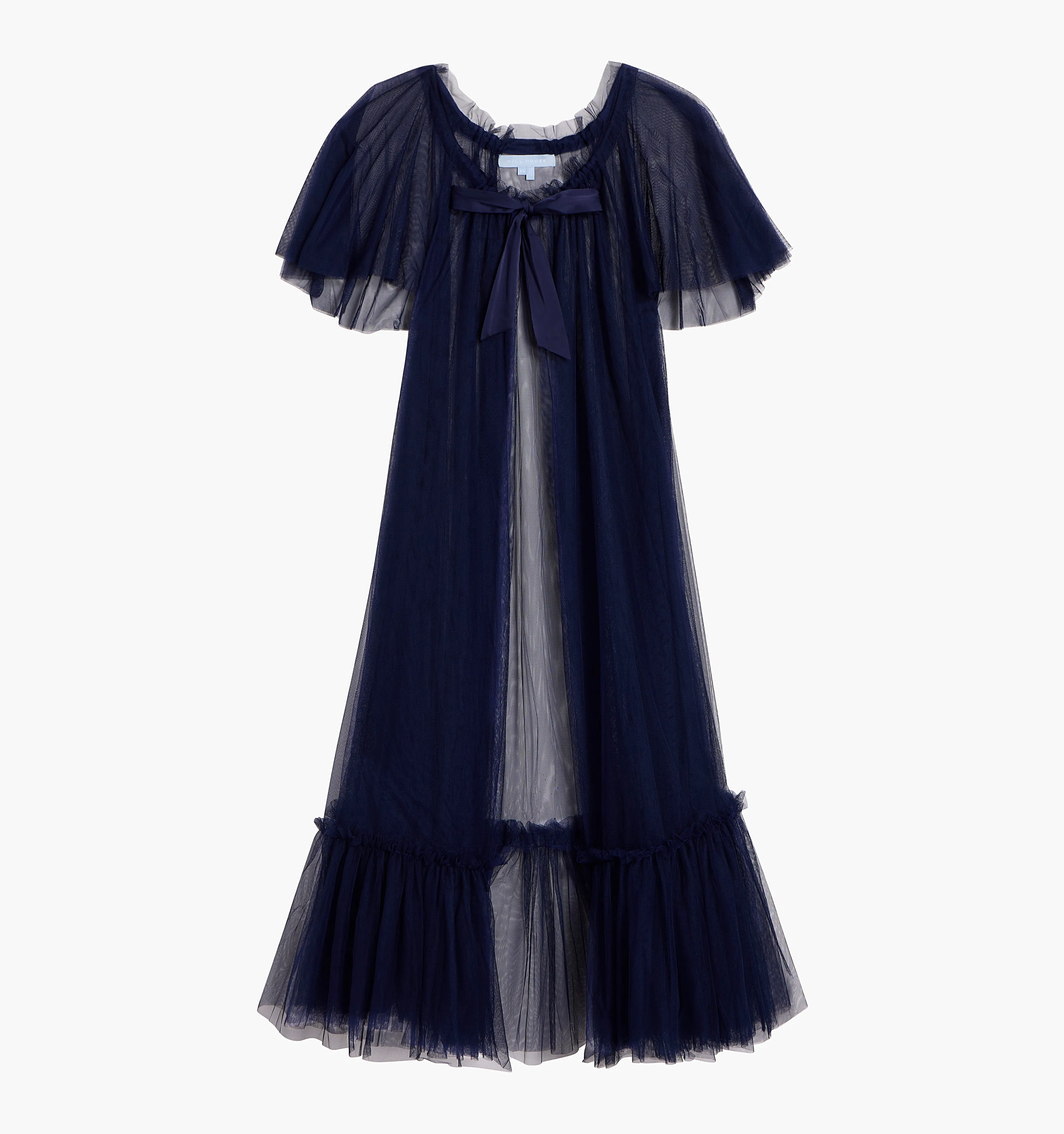 The Tulle Coco Duster - Navy Tulle