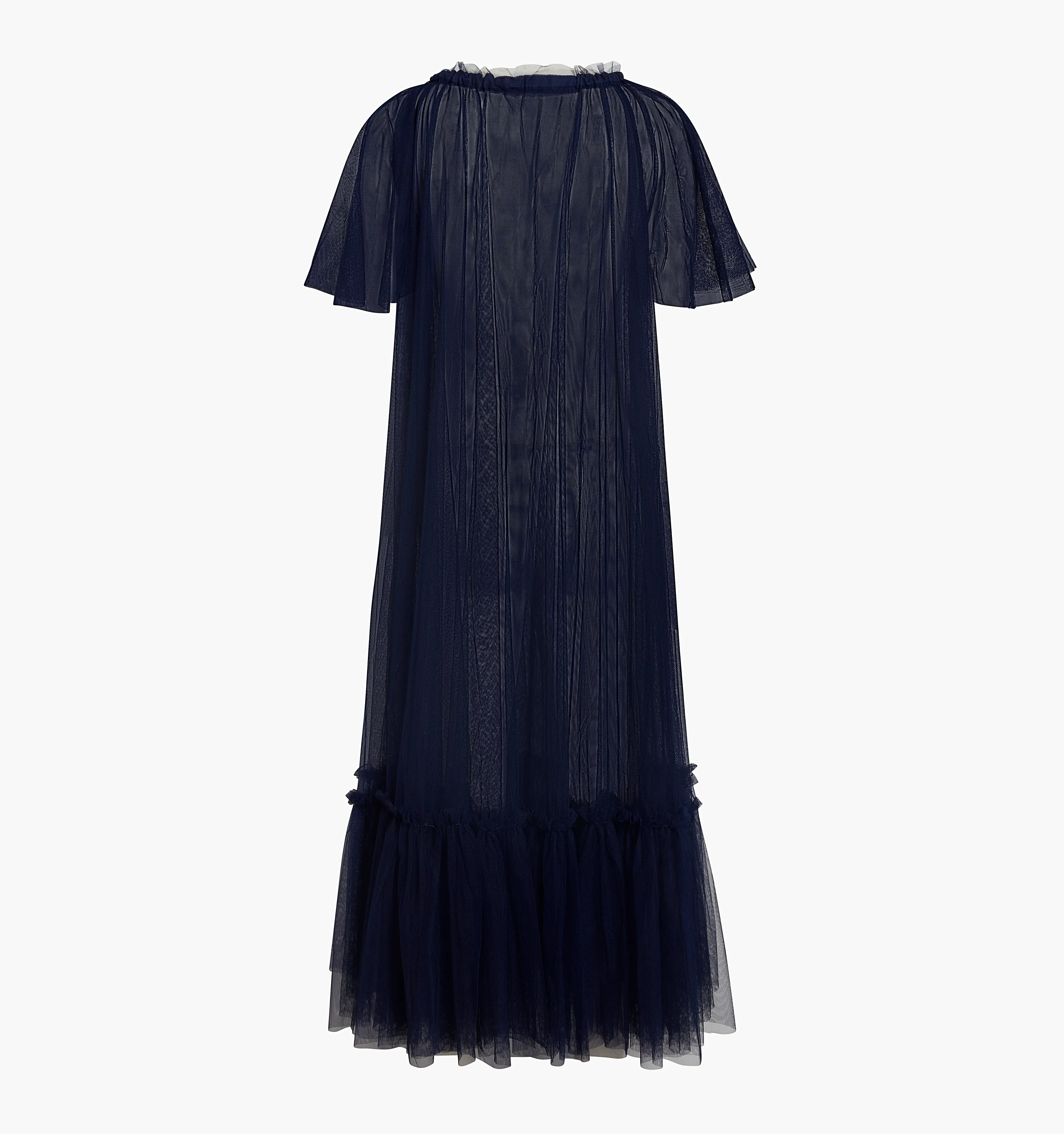 The Tulle Coco Duster - Navy Tulle