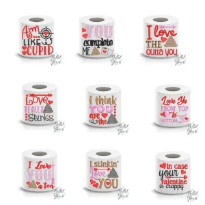 Valentines Toilet Paper Design Special Bundle