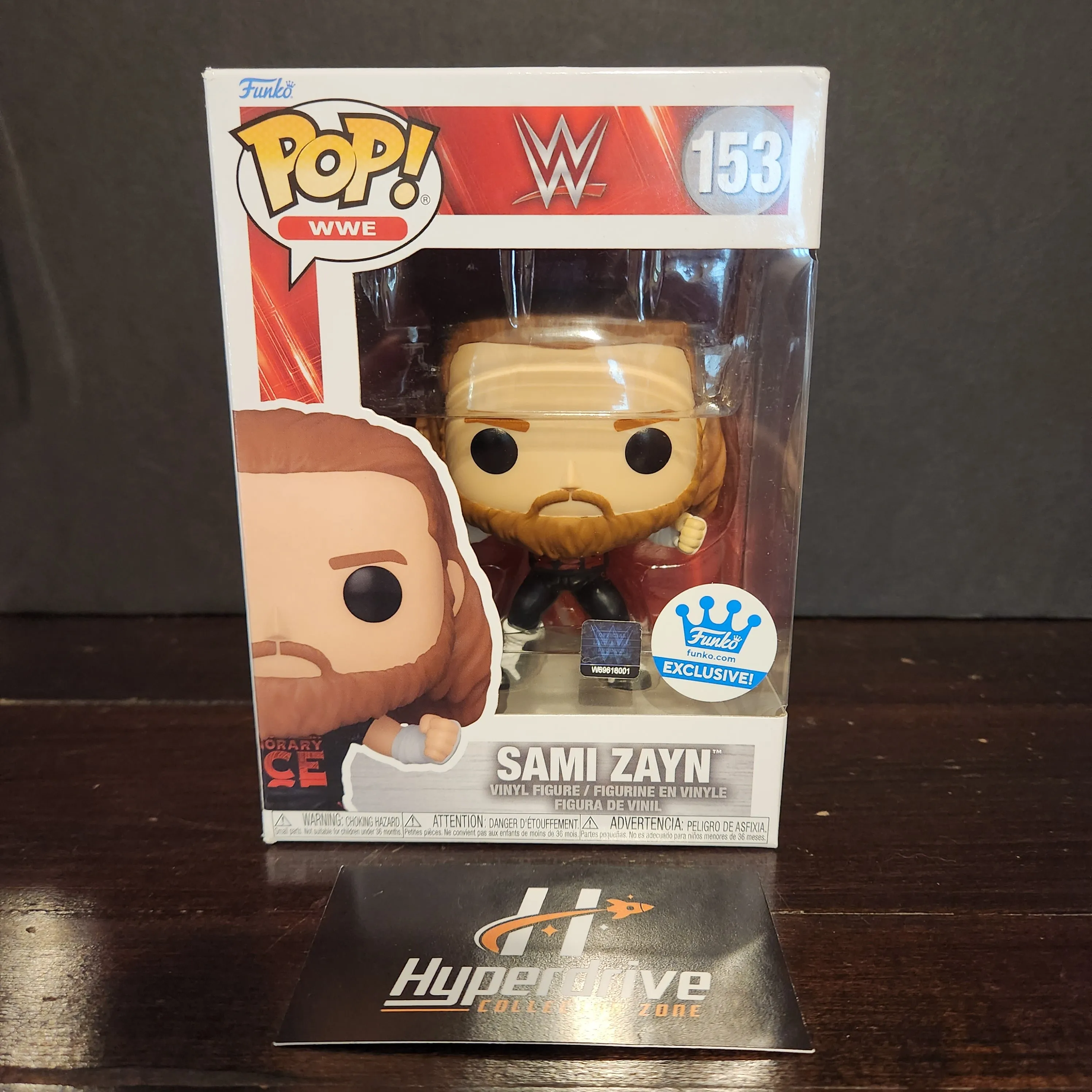 WWE Sammy Zayn Funko PoP! Vinyl Figure #153